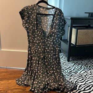 Short sleeve current Elliott floral dress. Casual. Size 1